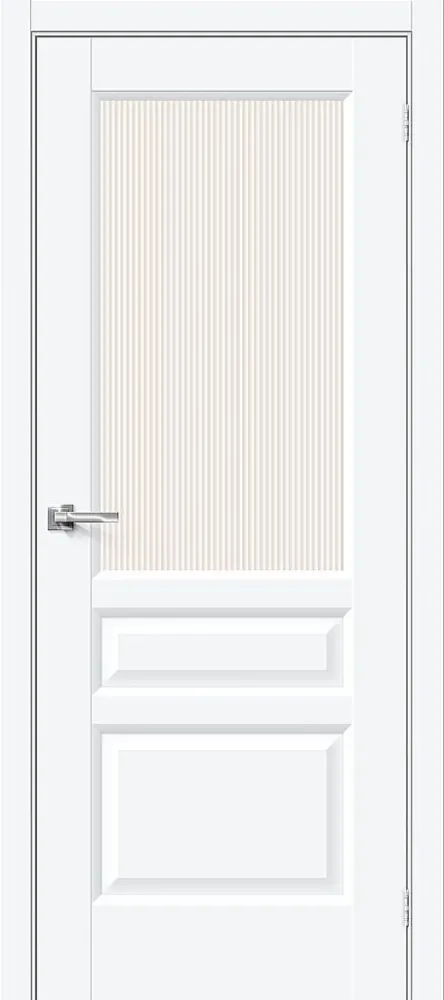 Межкомнатная дверь Неоклассик-35 White Silk BR5660